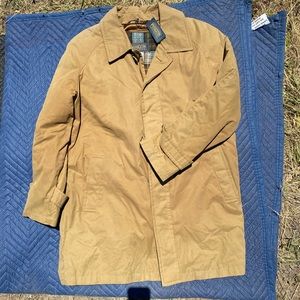 Men’s Large Pendleton Lined Overcoat NWT